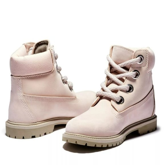 Timberland Women's Ankle Boots in Light Pink - Picture 2 of 6